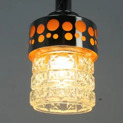 Pamono Ceiling Pendant Lamp, 1970s> Ceiling Lights