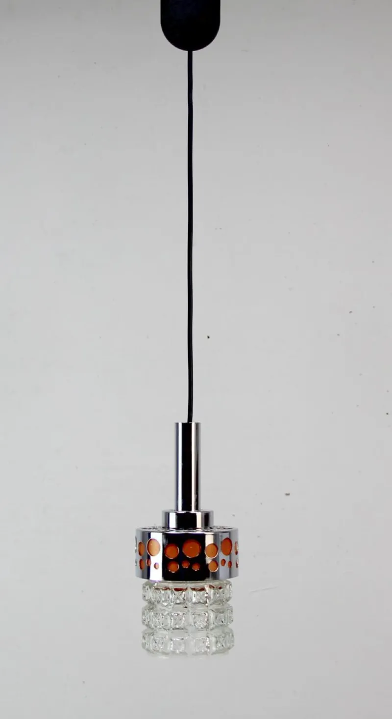 Pamono Ceiling Pendant Lamp, 1970s> Ceiling Lights