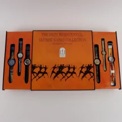 Pamono Centennial Olympic Games Collection Box Honour & Glory from The Swatch, Set of 6> Watches