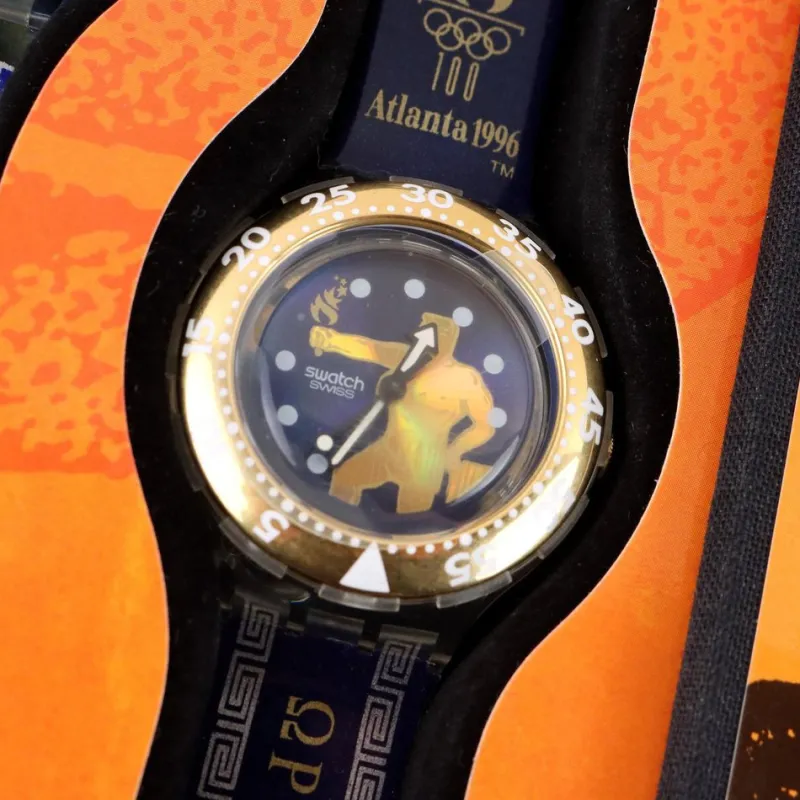 Pamono Centennial Olympic Games Collection Box Honour & Glory from The Swatch, Set of 6> Watches