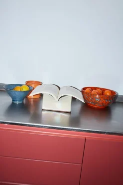 Pamono Ceramic Bookstand by Xavier Manosa for BD Barcelona><noscript><img width=