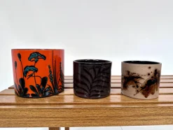 Online Pamono Ceramic Cachepots or Planters from Scheurich and Marei, Germany 1960s, Set of 3