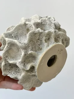 Pamono Ceramic Coral Sculpture by N'atelier Ceramics><noscript><img width=