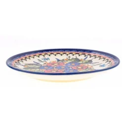 Pamono Ceramic Dessert Plate by Ceramika Boleslawiec, Set of 4><noscript><img width=