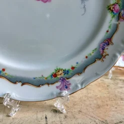 Hot Pamono Ceramic Dinner Plates from Limoges, 1970s, Set of 6