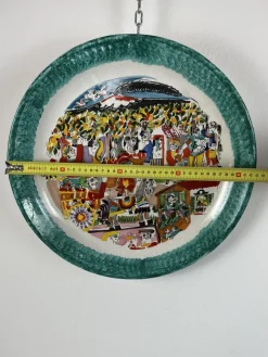 Pamono Ceramic Dish by De Simone, Italy, 1960s> Serving Dishes
