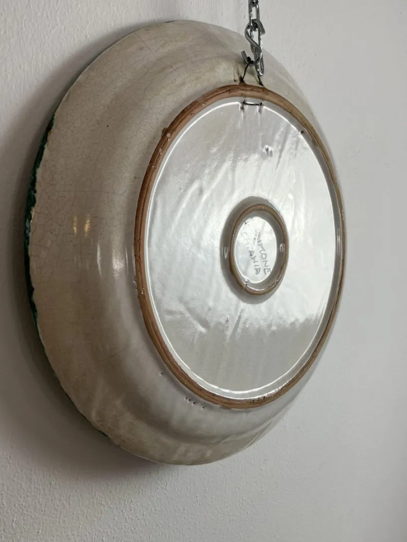 Pamono Ceramic Dish by De Simone, Italy, 1960s> Serving Dishes
