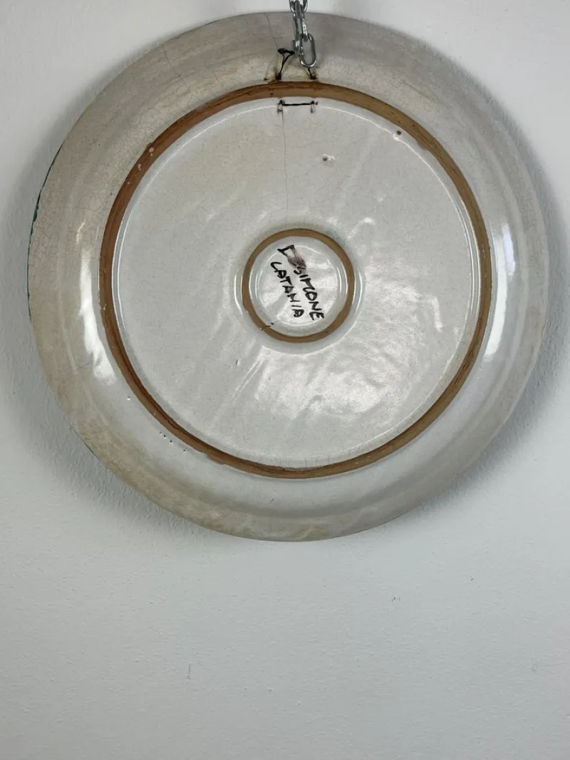 Pamono Ceramic Dish by De Simone, Italy, 1960s> Serving Dishes