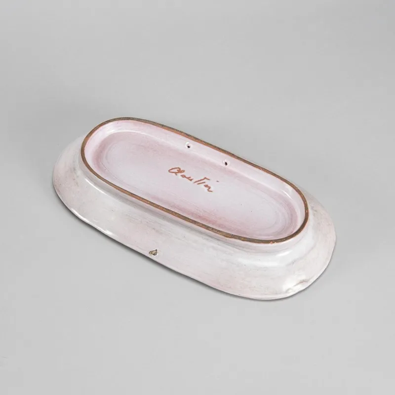 Pamono Ceramic Dish by Robert and Jean Cloutier, 1960s> Dinnerware Accessories
