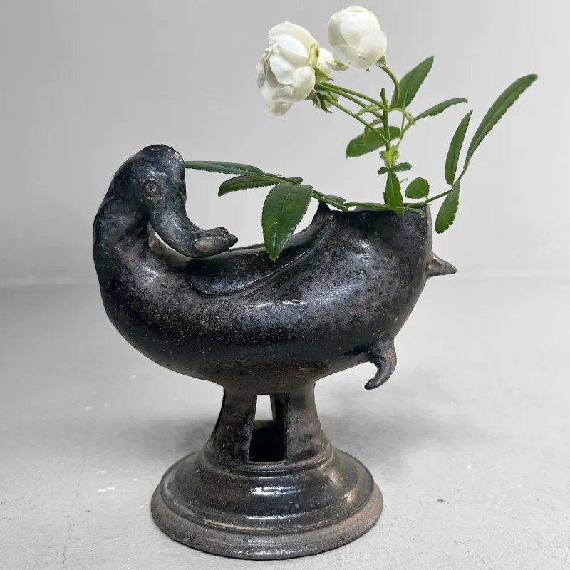 Pamono Ceramic Duck Vase Japan, 1950s> Vases