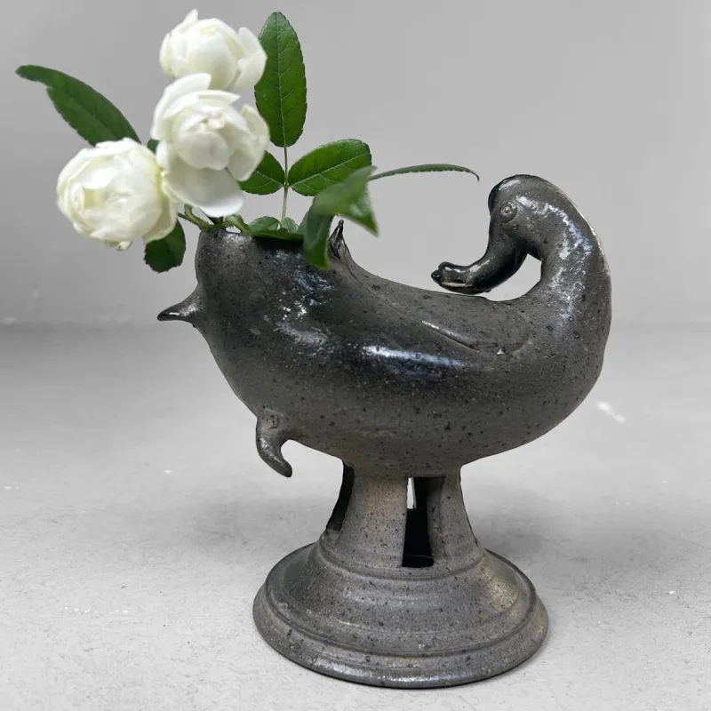 Pamono Ceramic Duck Vase Japan, 1950s> Vases