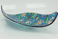 Pamono Ceramic Fruit Platter from Faïenceries et Emaux de Longwy, 1950s> Serving Dishes