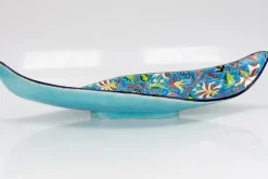 Pamono Ceramic Fruit Platter from Faïenceries et Emaux de Longwy, 1950s><noscript><img width=