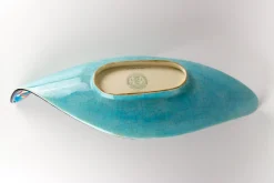 Pamono Ceramic Fruit Platter from Faïenceries et Emaux de Longwy, 1950s><noscript><img width=