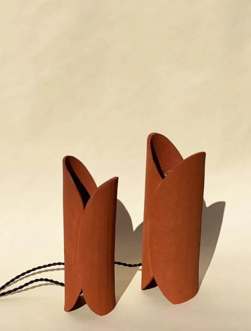 Pamono Ceramic Lamp by Olivia Cognet> Table Lamps