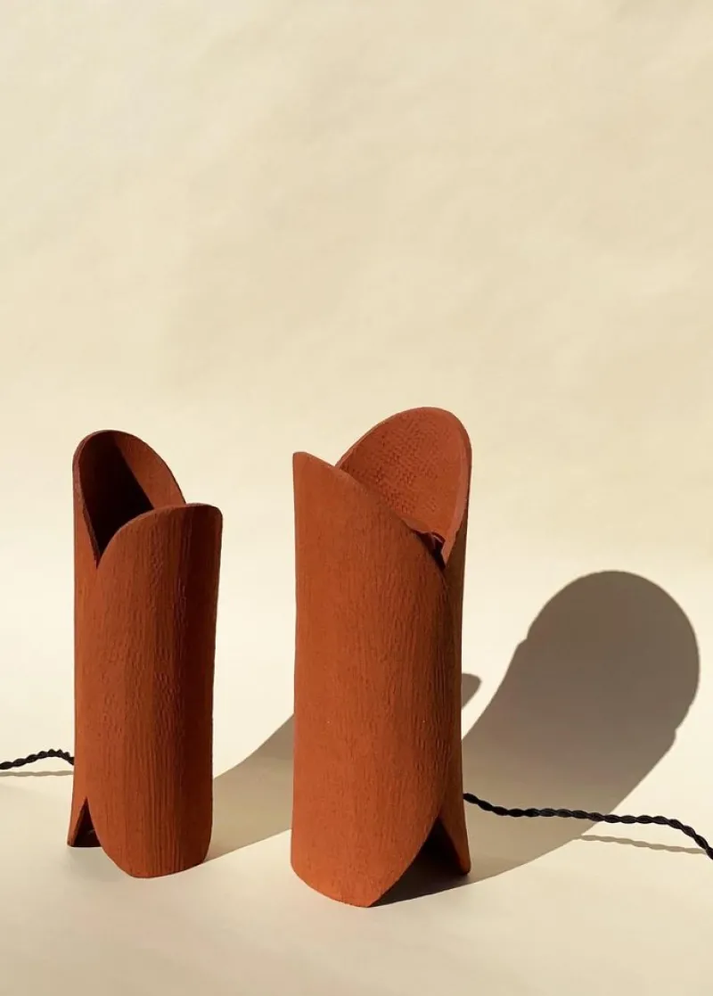 Pamono Ceramic Lamp by Olivia Cognet> Table Lamps