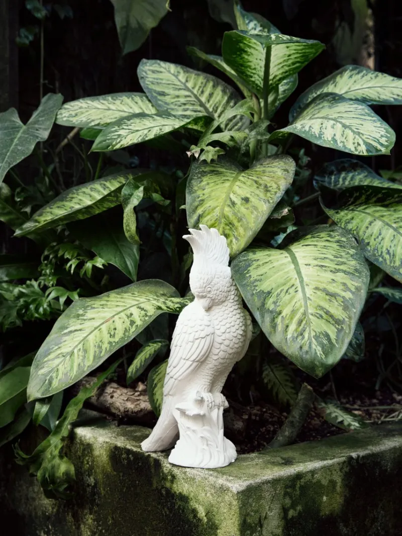 Pamono Ceramic Parrot by Botteganove> Decorative Objects