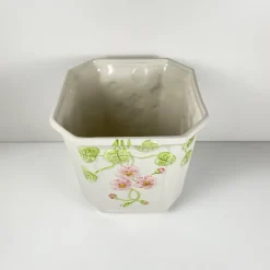Pamono Ceramic Planter with Relief, Martan, Portugal, 1960s-1980s><noscript><img width=