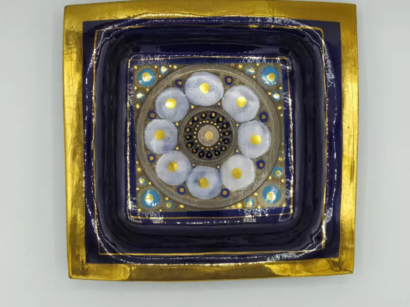 Pamono Ceramic Pocket Tray by Georges Pelletier, 1970s> Trays