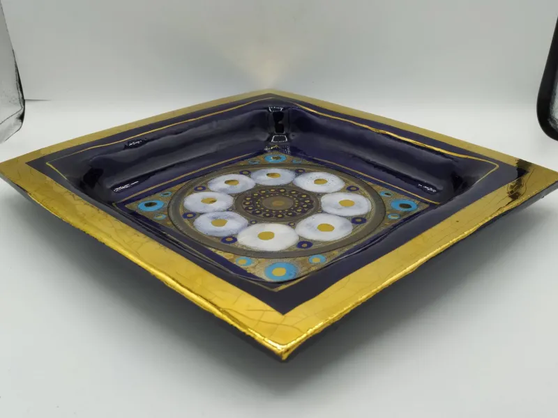 Pamono Ceramic Pocket Tray by Georges Pelletier, 1970s> Trays