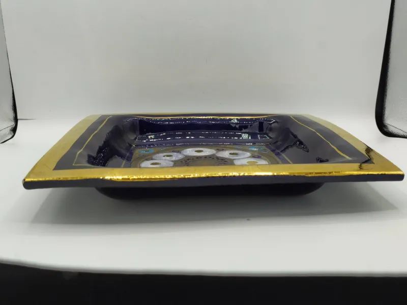 Pamono Ceramic Pocket Tray by Georges Pelletier, 1970s> Trays