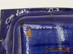 Pamono Ceramic Pocket Tray by Georges Pelletier, 1970s><noscript><img width=