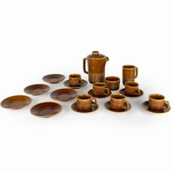 Pamono Ceramic Set by Kera Vitral, 1960s, Set of 20