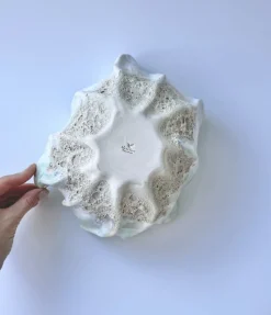 Pamono Ceramic Shell Bowl by Natalia Coleman> Decorative Objects