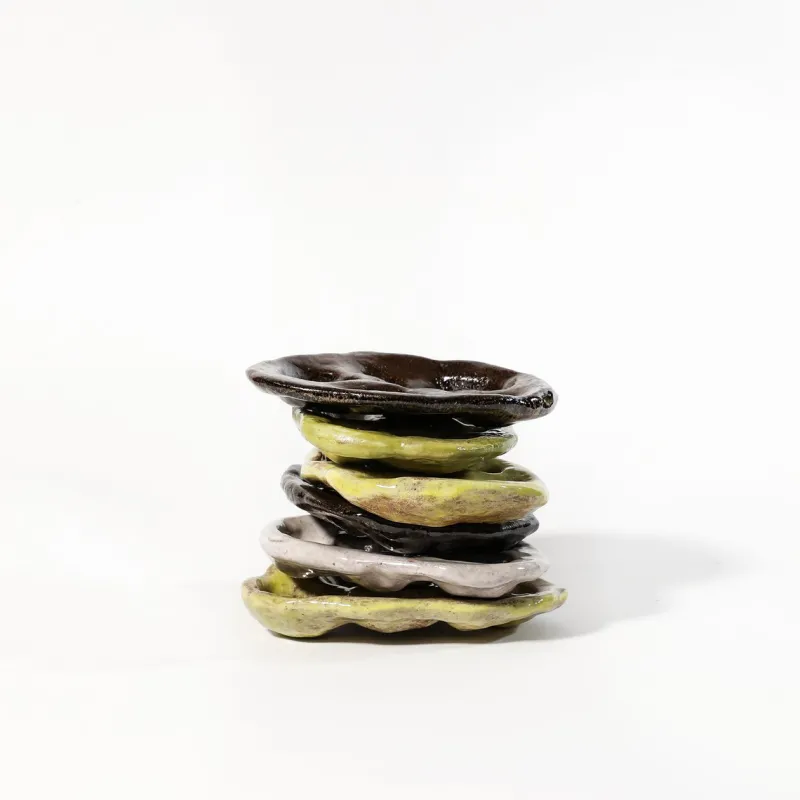 Pamono Ceramic Soap Dishes by Constanza Almazàn Carrasco> Decorative Plates