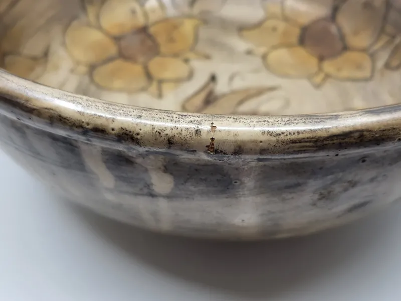 New Pamono Ceramic Stoneware Bowl from Vallauris, Côte-d'Azur, France, 1970s