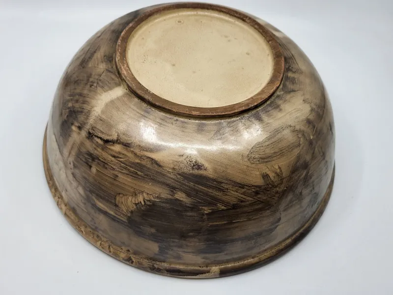 New Pamono Ceramic Stoneware Bowl from Vallauris, Côte-d'Azur, France, 1970s