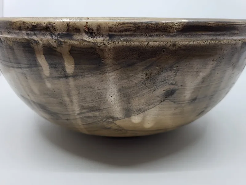 New Pamono Ceramic Stoneware Bowl from Vallauris, Côte-d'Azur, France, 1970s