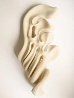Pamono Ceramic Tides of Serenity Sculpture in Stoneware Clay by Aleksandra Krasnopolska><noscript><img width=