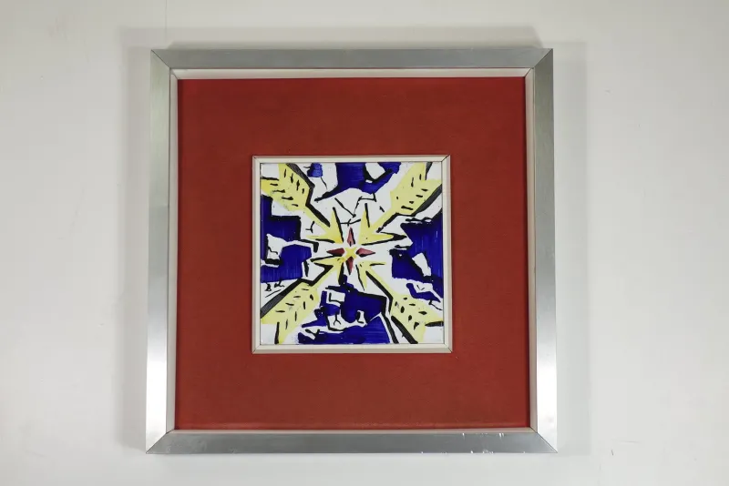Best Pamono Ceramic Tiles by Salvador Dalì, Spain, 1954, Set of 2