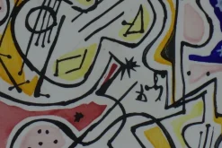 Best Pamono Ceramic Tiles by Salvador Dalì, Spain, 1954, Set of 2