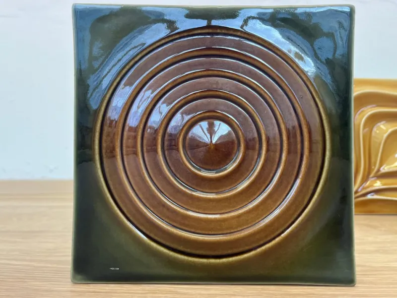 Online Pamono Ceramic Tiles, Czechoslovakia, 1960s, Set of 23