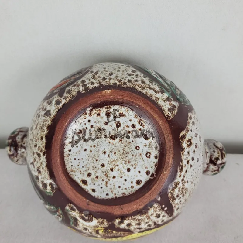 New Pamono Ceramic Tureen from Vallauris, France, 1970s