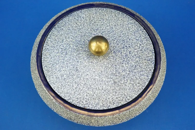 Outlet Pamono Ceramic Vase Box from Batignani, 1920s