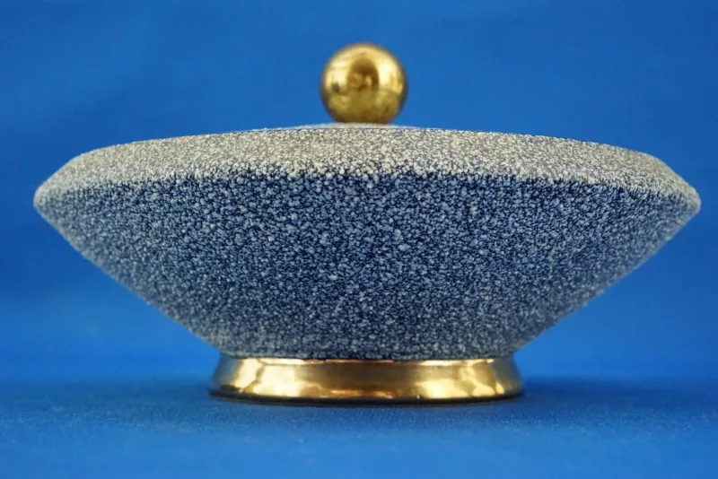 Outlet Pamono Ceramic Vase Box from Batignani, 1920s
