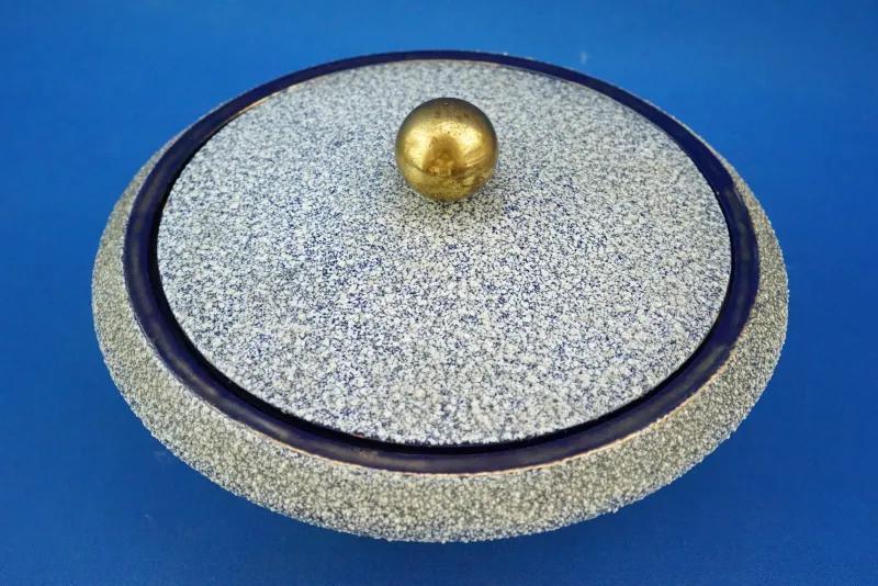 Outlet Pamono Ceramic Vase Box from Batignani, 1920s
