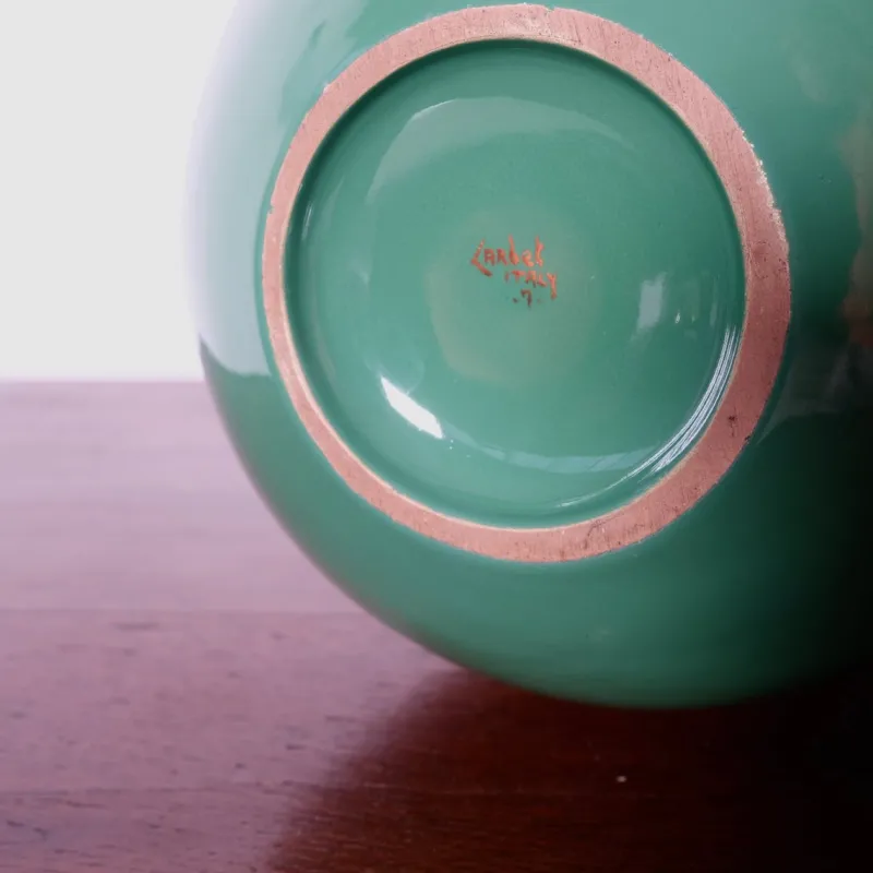 Pamono Ceramic Vase from Carbet, Italy, 1920s> Vases