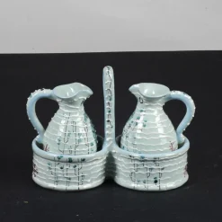 Clearance Pamono Ceramic Vinegar Oil Set by Capri, Set of 2