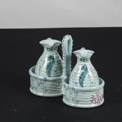 Clearance Pamono Ceramic Vinegar Oil Set by Capri, Set of 2