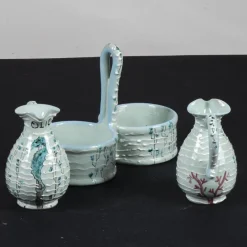 Clearance Pamono Ceramic Vinegar Oil Set by Capri, Set of 2