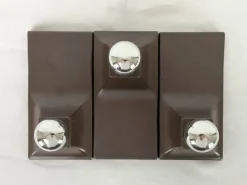 Pamono Ceramic Wall Lamps, 1960s, Set of 3><noscript><img width=