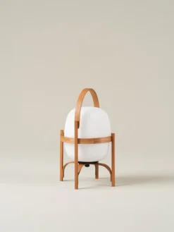 Best Pamono Cestita Batería Table Lamp by Miguel Milá