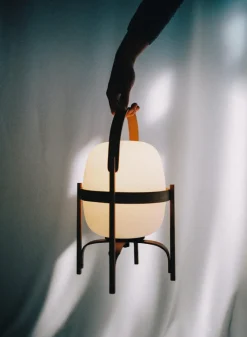 Best Pamono Cestita Batería Table Lamp by Miguel Milá