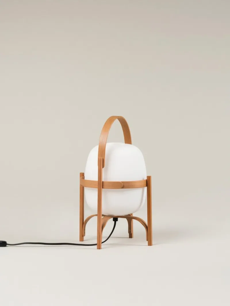 Pamono Cestita Table Lamp by Miguel Milá
