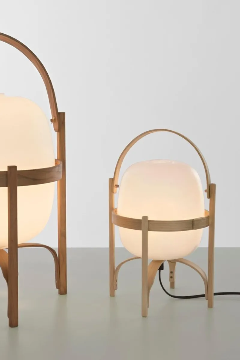 Pamono Cestita Table Lamp by Miguel Milá