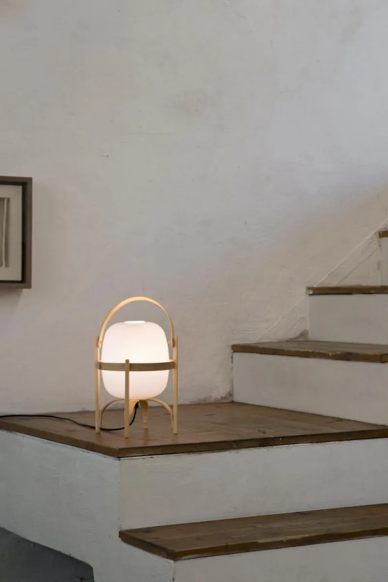 Pamono Cestita Table Lamp by Miguel Milá